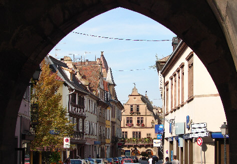 Molsheim: sous la porte fortifie